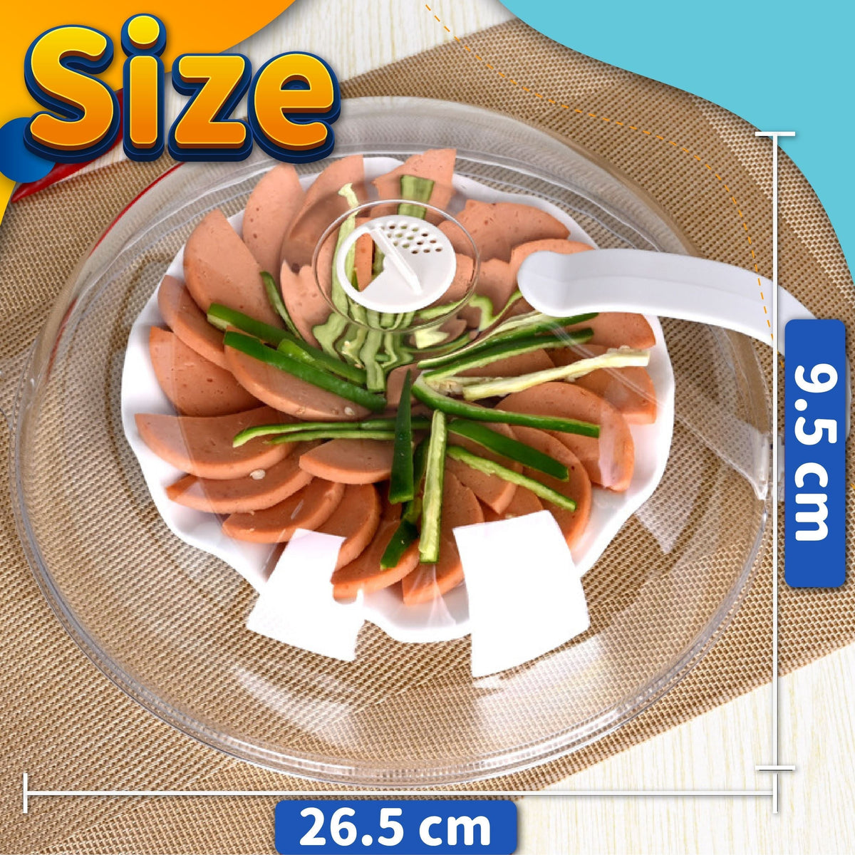 Microwave Splatter-Proof Cover