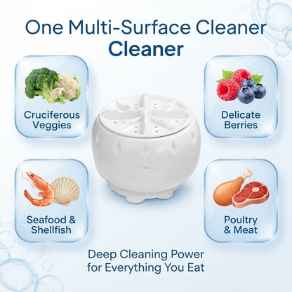 ZAVELY™ Vortex Fruit & Veggie Washer💧Deep-Clean Your Produce in 60 Seconds — No Scrubbing, No Chemicals. 💧