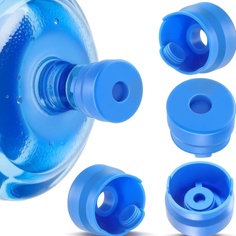 Reusable Silicone Water Container Cap💧 No More Leaks. No More Wasted Drops. Just Pure, Safe Water.